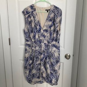 Express faux wrap dress